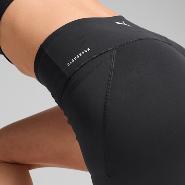 CLOUDSPUN Women's High-Waist 5" Tight Shorts, PUMA Black, extralarge